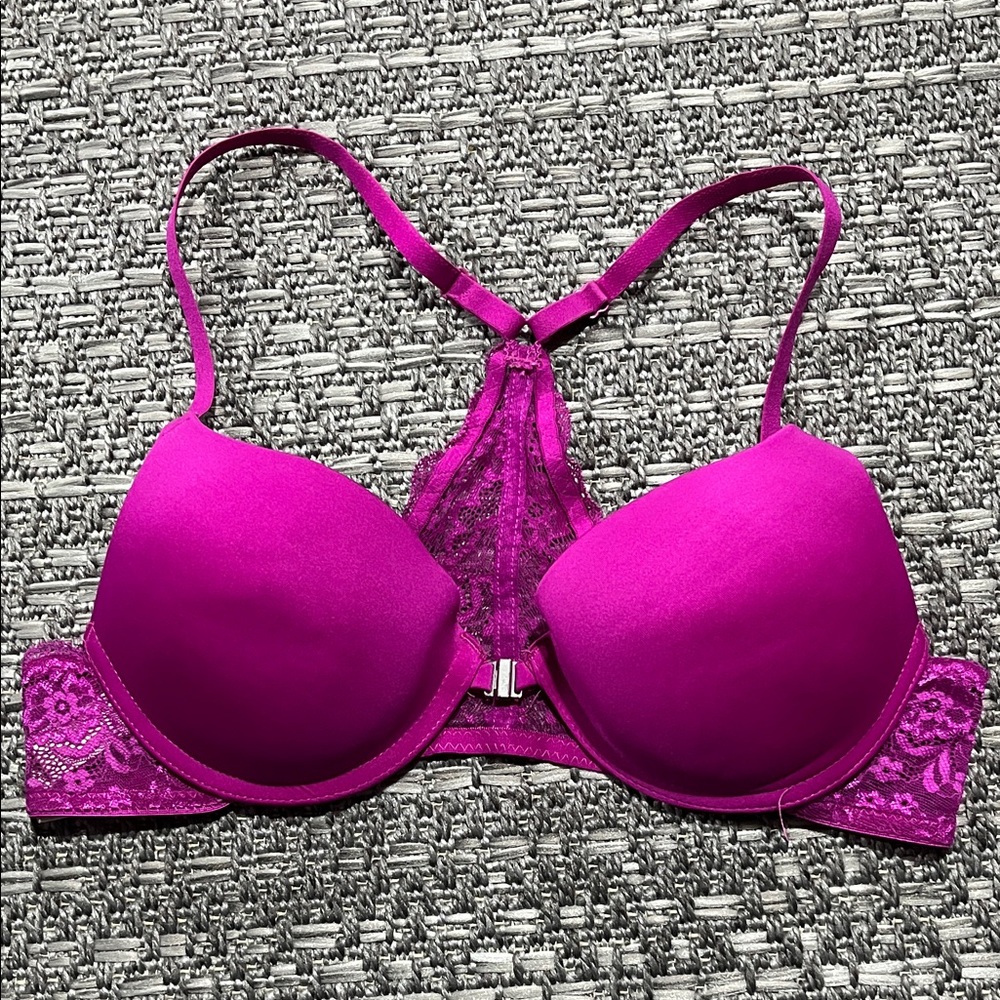 Ardene | Lace Push-up Bra in Vibrant Purple